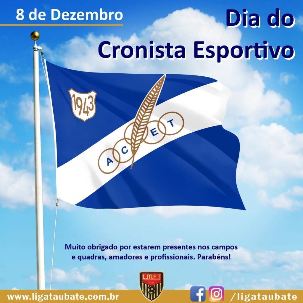 08 de dezembro | Dia do Cronista Esportivo 