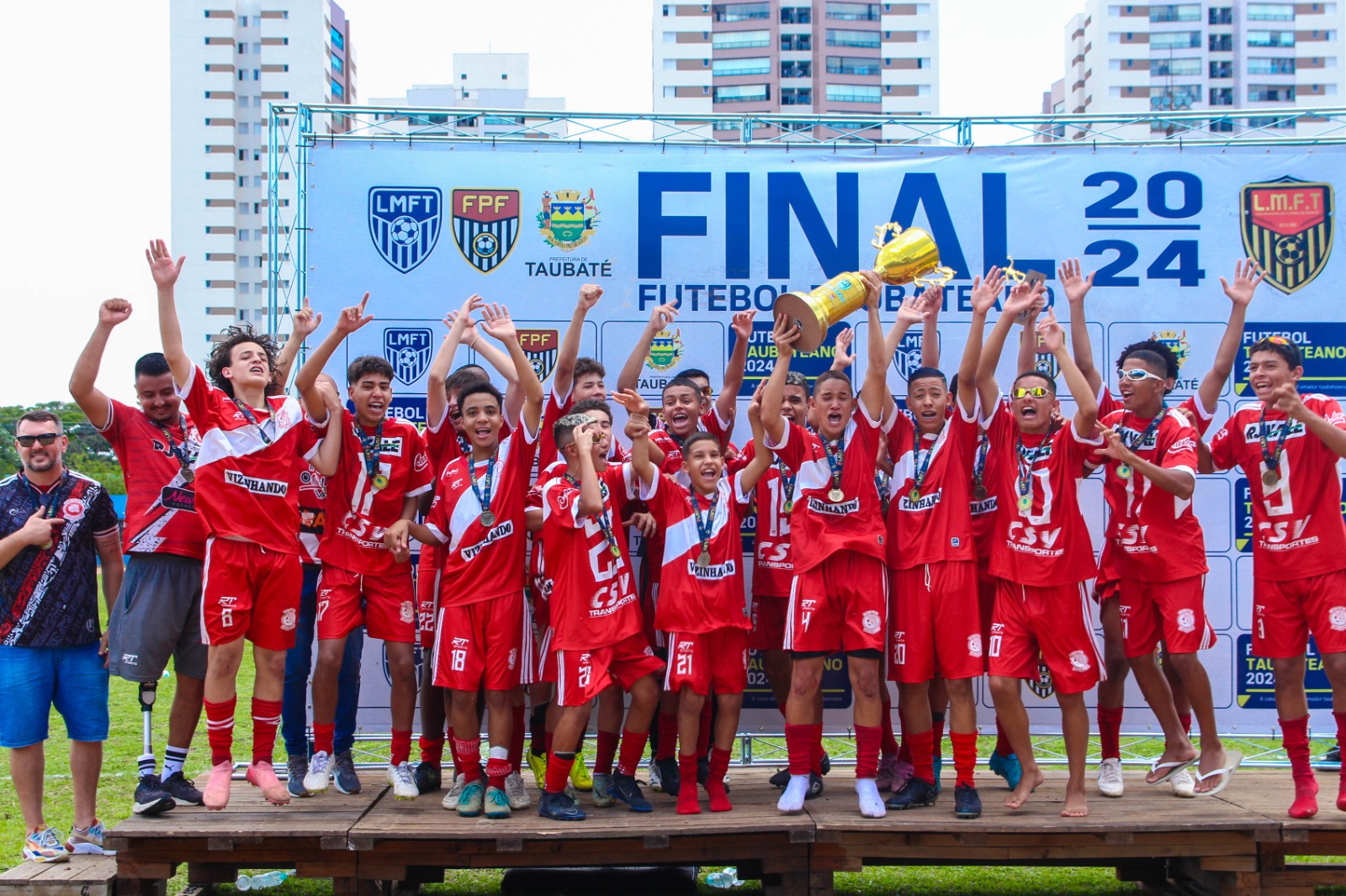 FAZ A FESTA CECAP, CAMPEÃO DO SUB 15